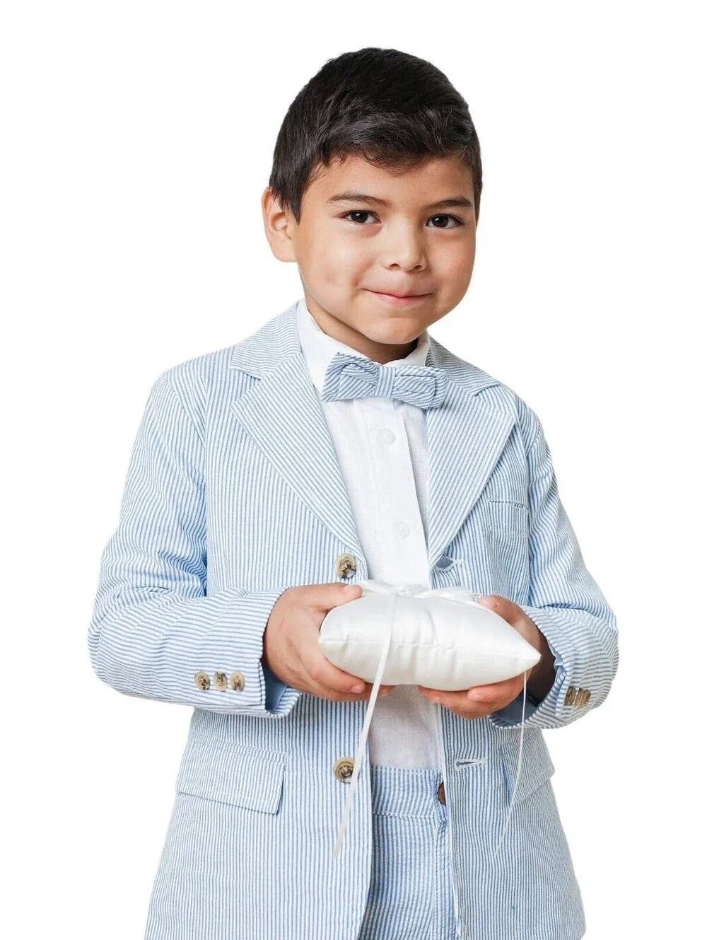 Hope & Henry Organic Seersucker Suit Jacket XXS